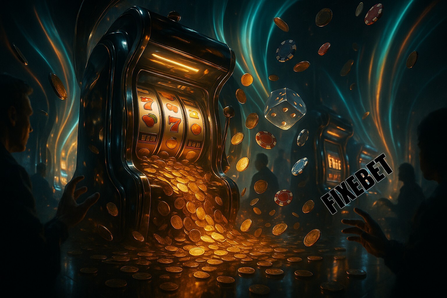 Diversos jogos de caça-níqueis
